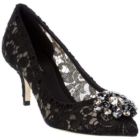 Dolce & Gabbana Bellucci Taormina Black Pumps